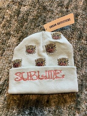 Urban Outfitters Unisex Sublime Sun Embroidered Beanie